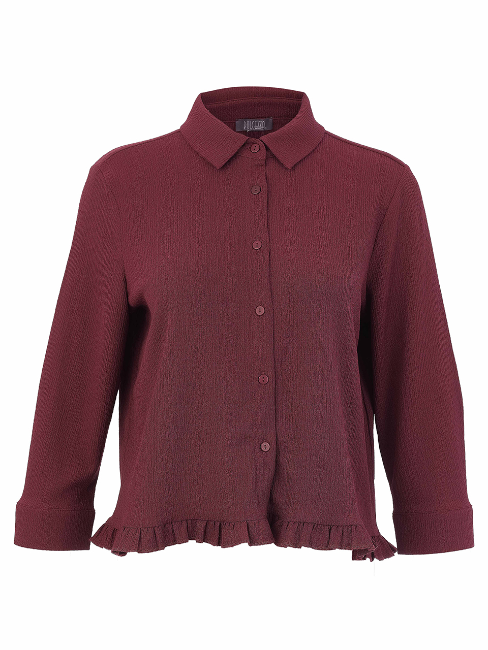 76171 BLOUSE (BURGUNDY)