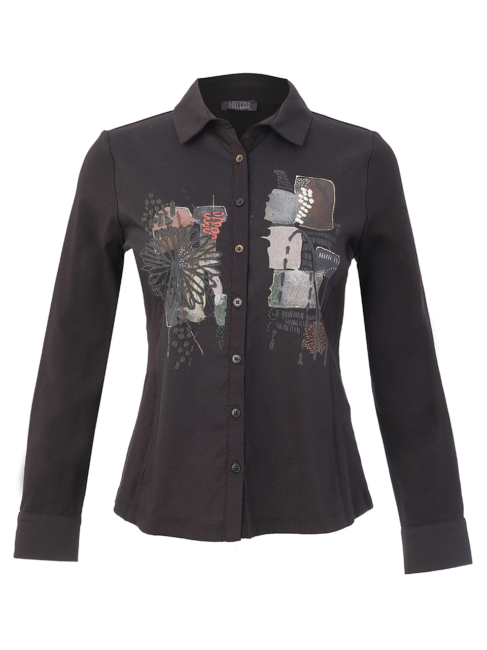 76267 BLOUSE (BLACK)