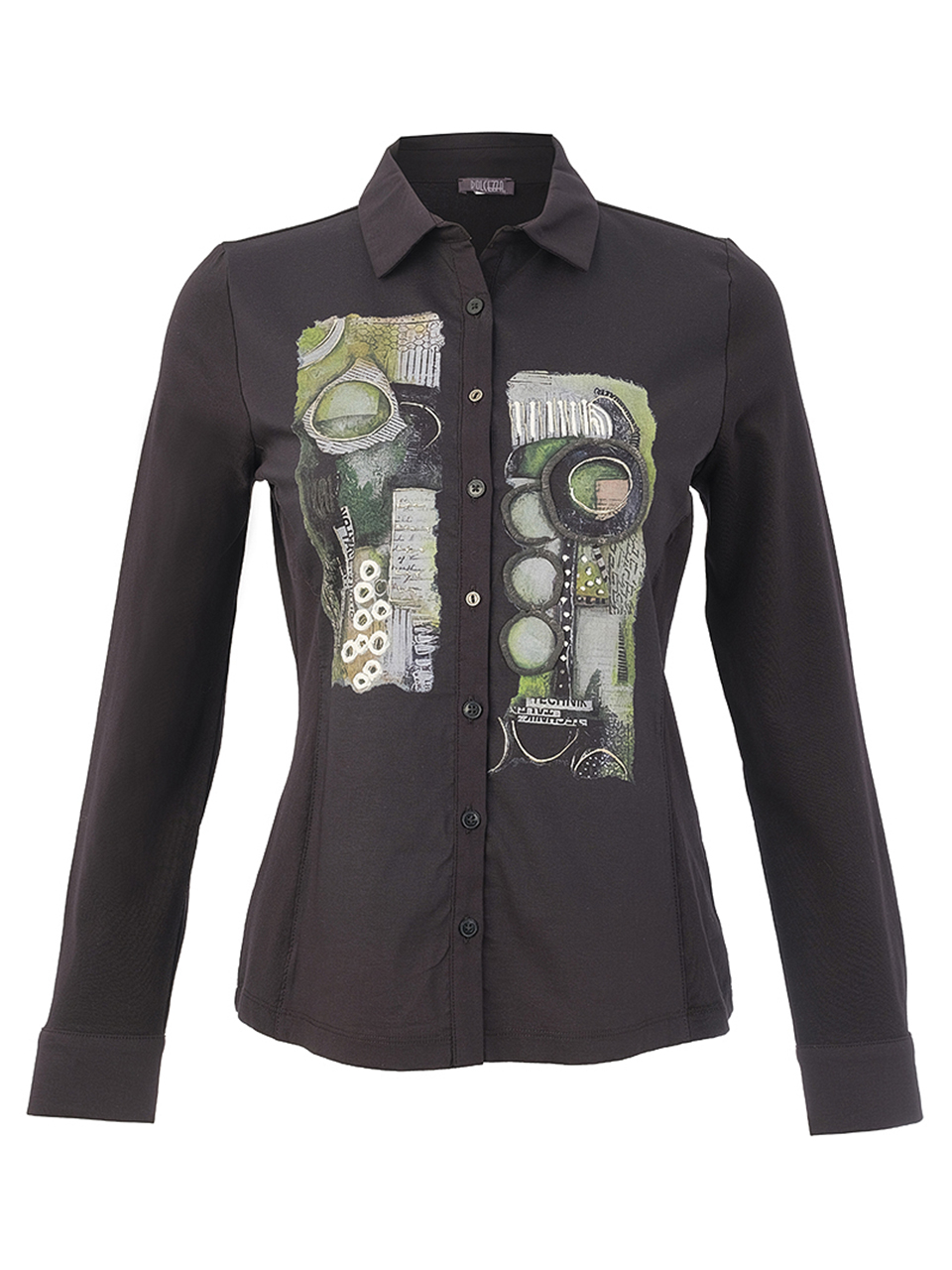 76268 BLOUSE (BLACK)