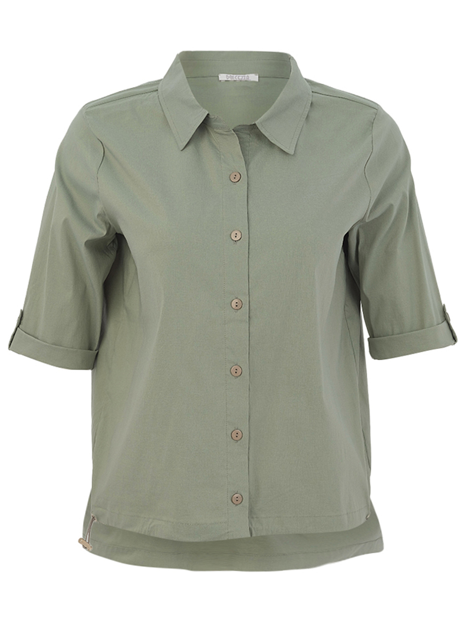 26164 Woven Blouse (KHAKI)