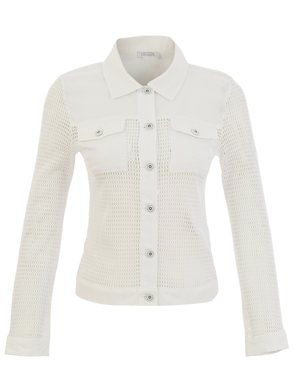 26170 Knit Jacket (WHITE)