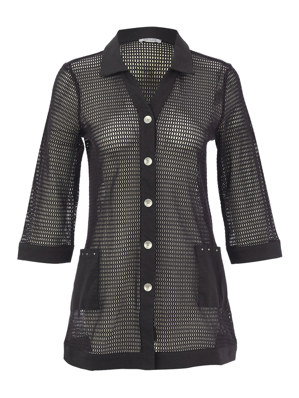 26172 Knit Jacket (BLACK)