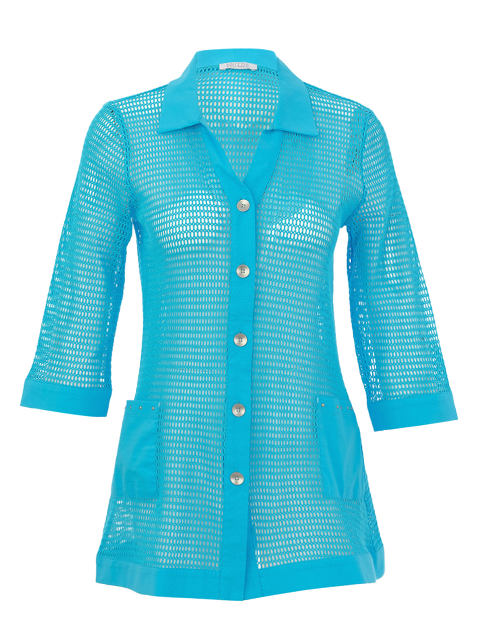 26172 Knit Jacket (TURQUOISE)