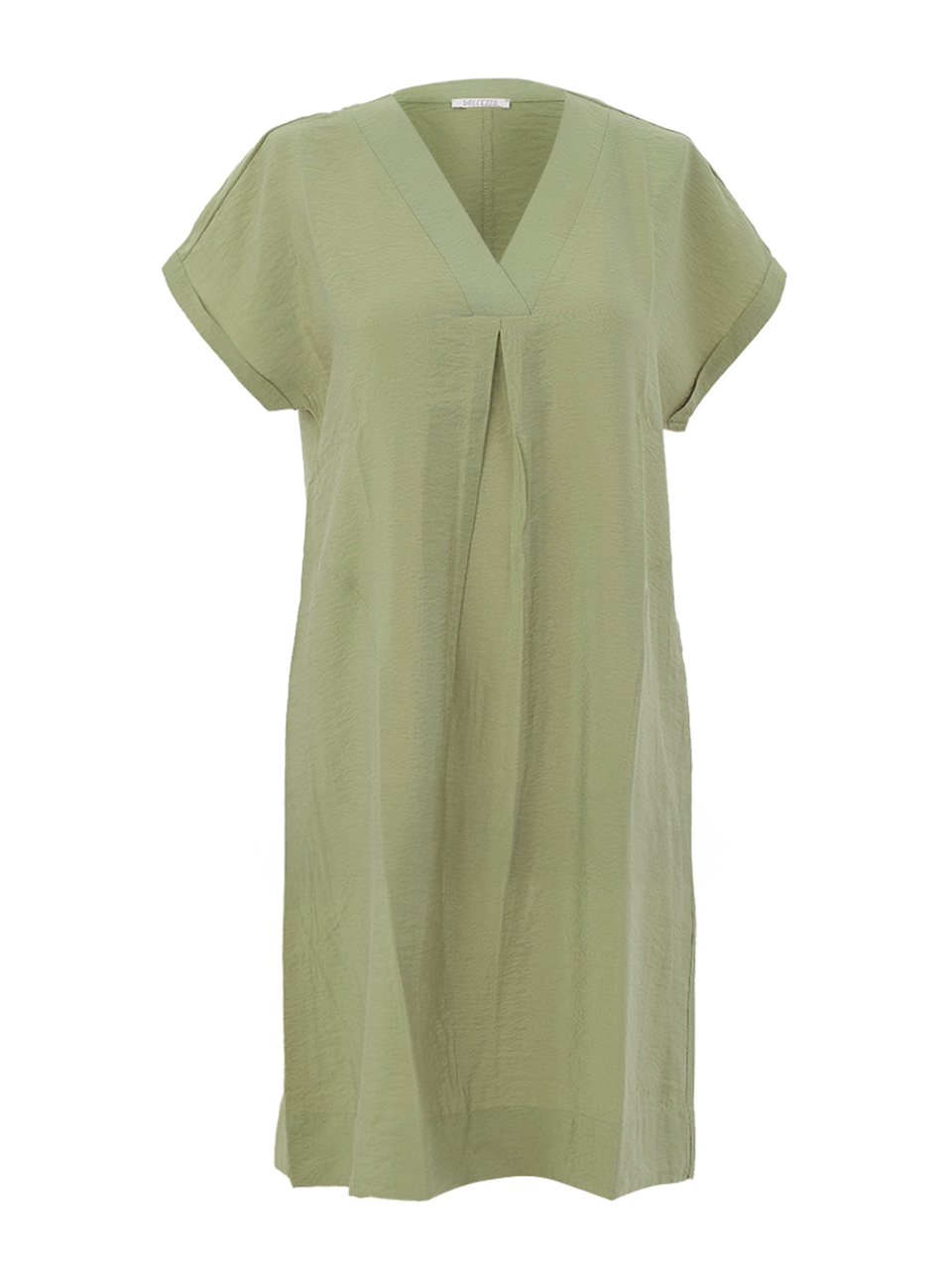 26183 Woven Dress (KHAKI)