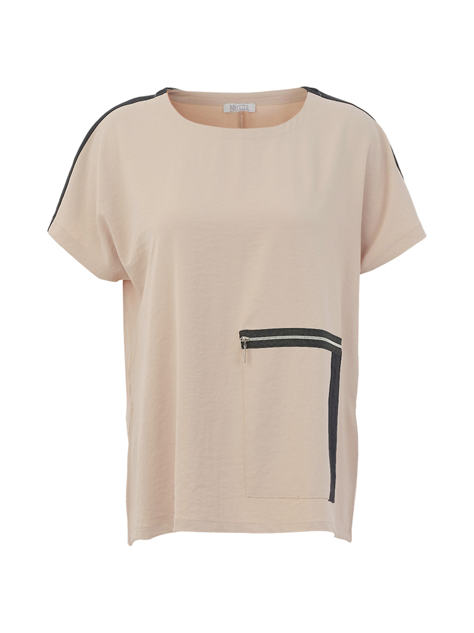 26185 Woven Pullover (BEIGE)