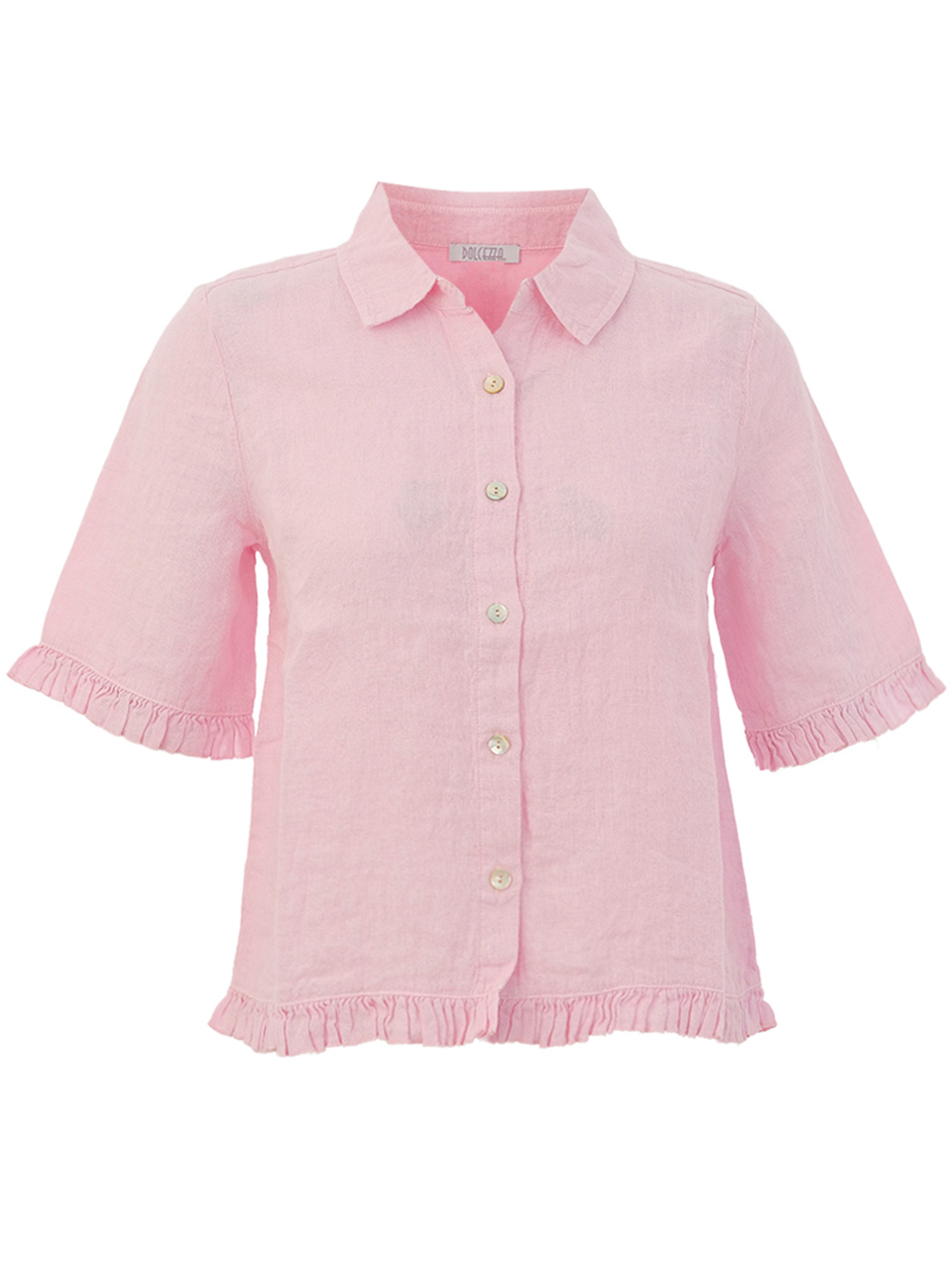26221 Woven Blouse (LIGHTPINK)