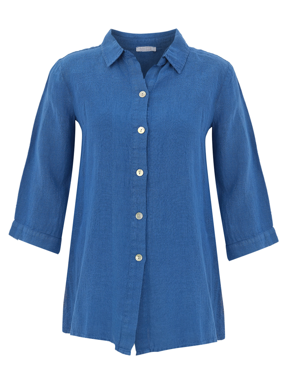 26222 Woven Blouse (INDIGO)