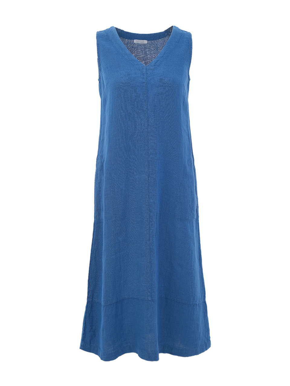 26223 Woven Dress (INDIGO)
