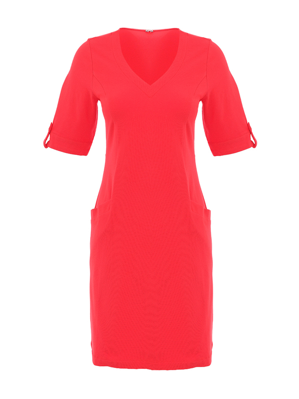 26232 Knit Dress (RED)