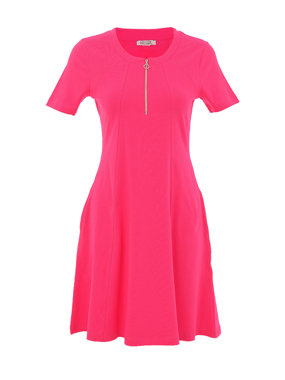 26233 Knit Dress (FUCHSIA)