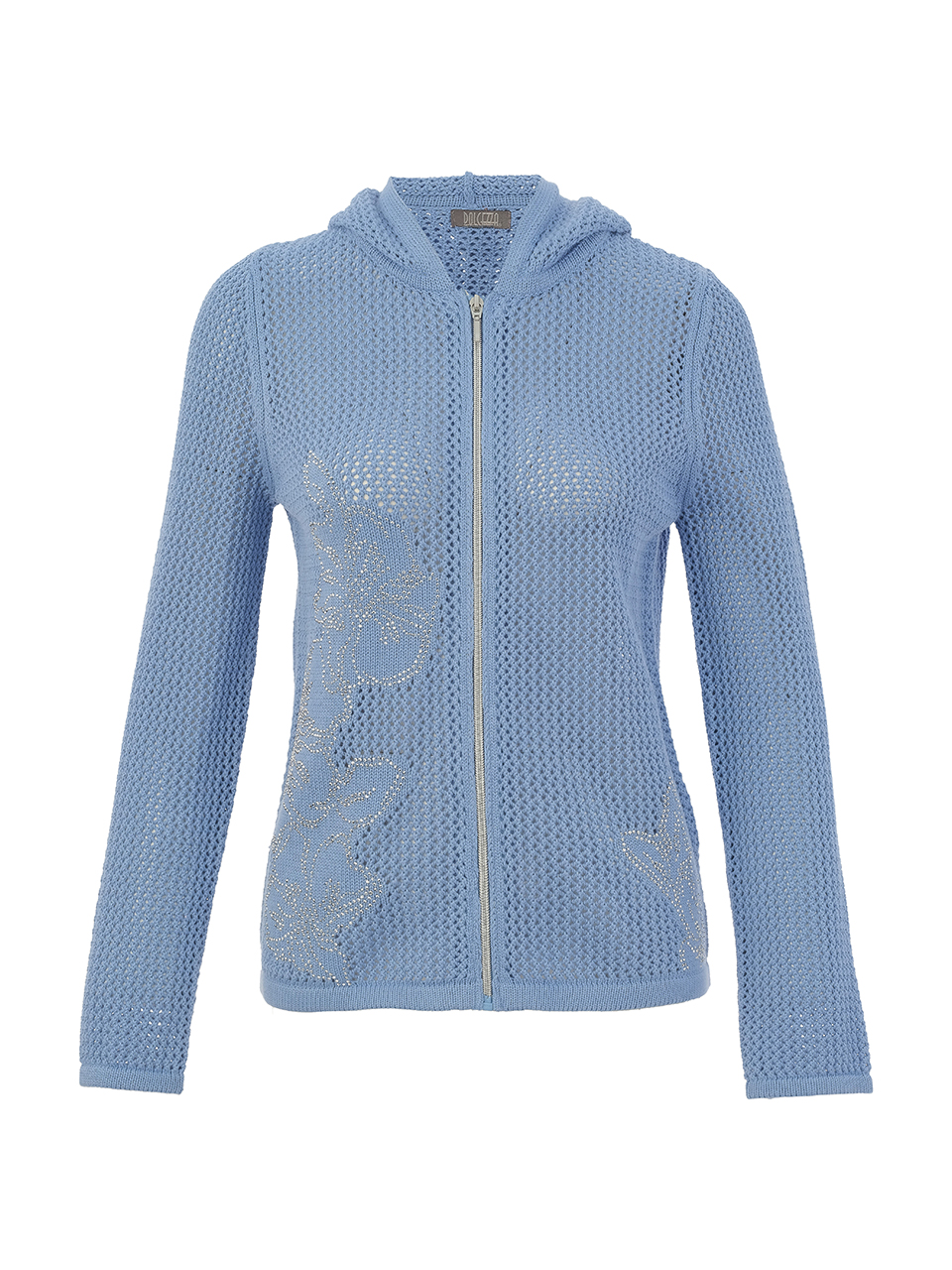 26302 Knit Cardigan (BLUE)