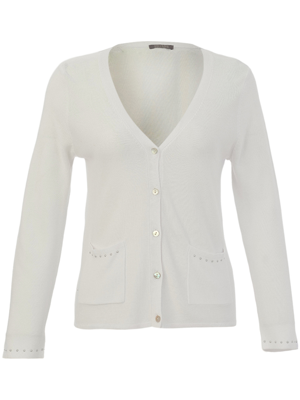 26307 Knit Cardigan (WHITE)