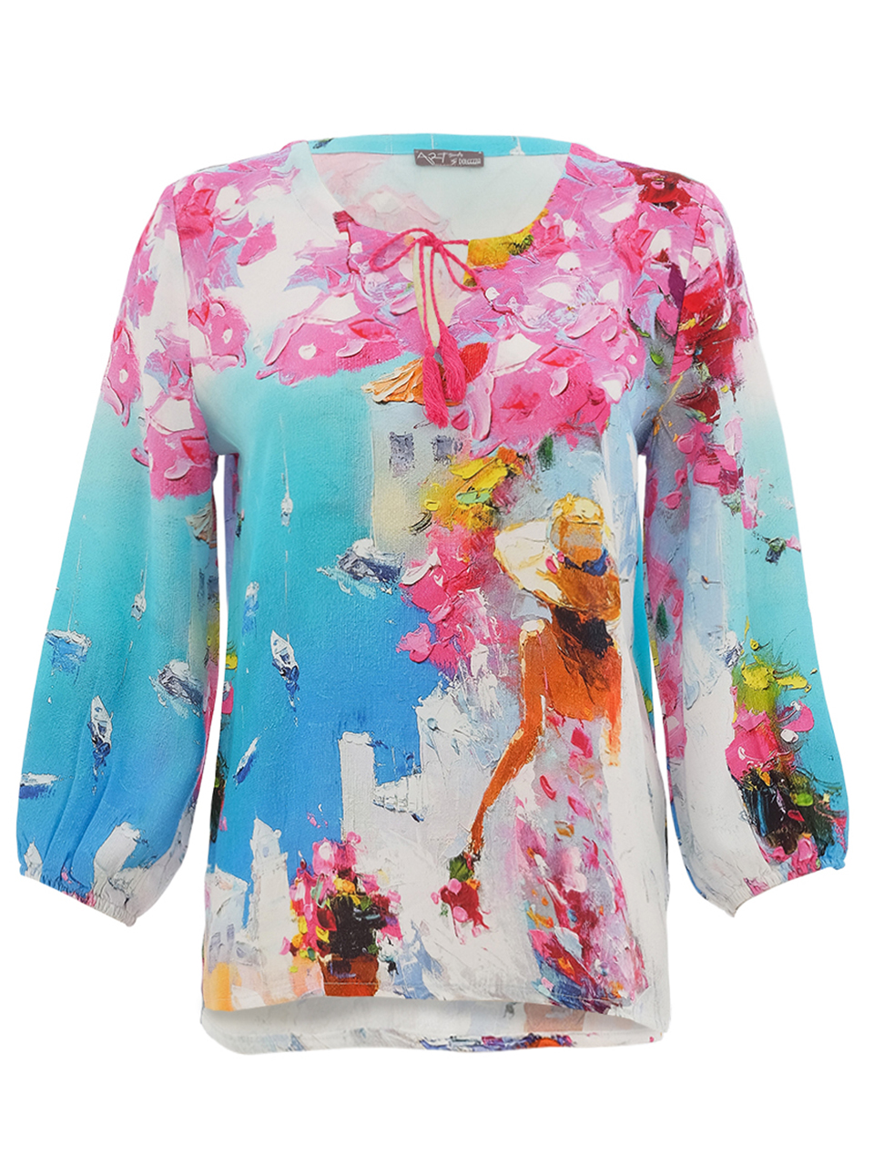 26603 Woven Pullover (AS)